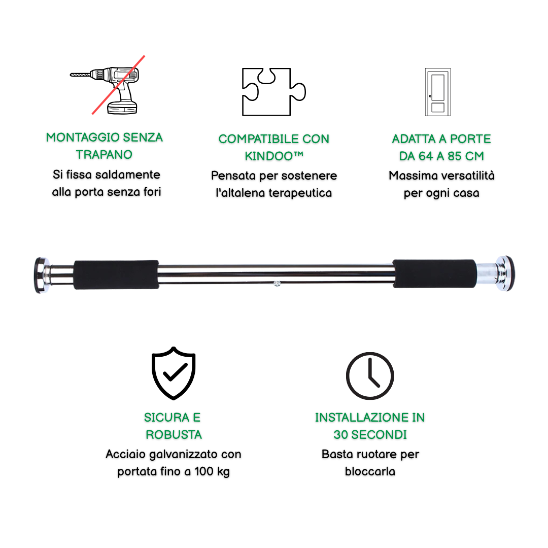 Kindoo™ Barra di Sospensione Universale